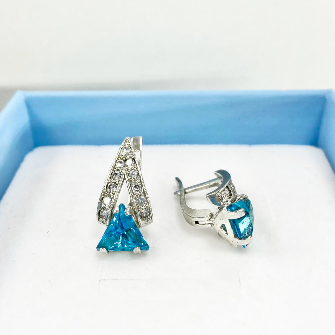 Сережки Срібло 925° арт. 978301 - Зображення 2