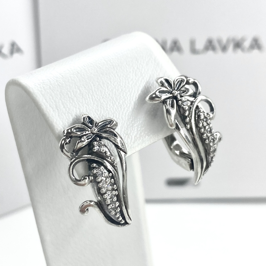 Сережки Срібло 925° арт. 978535 - Зображення 2